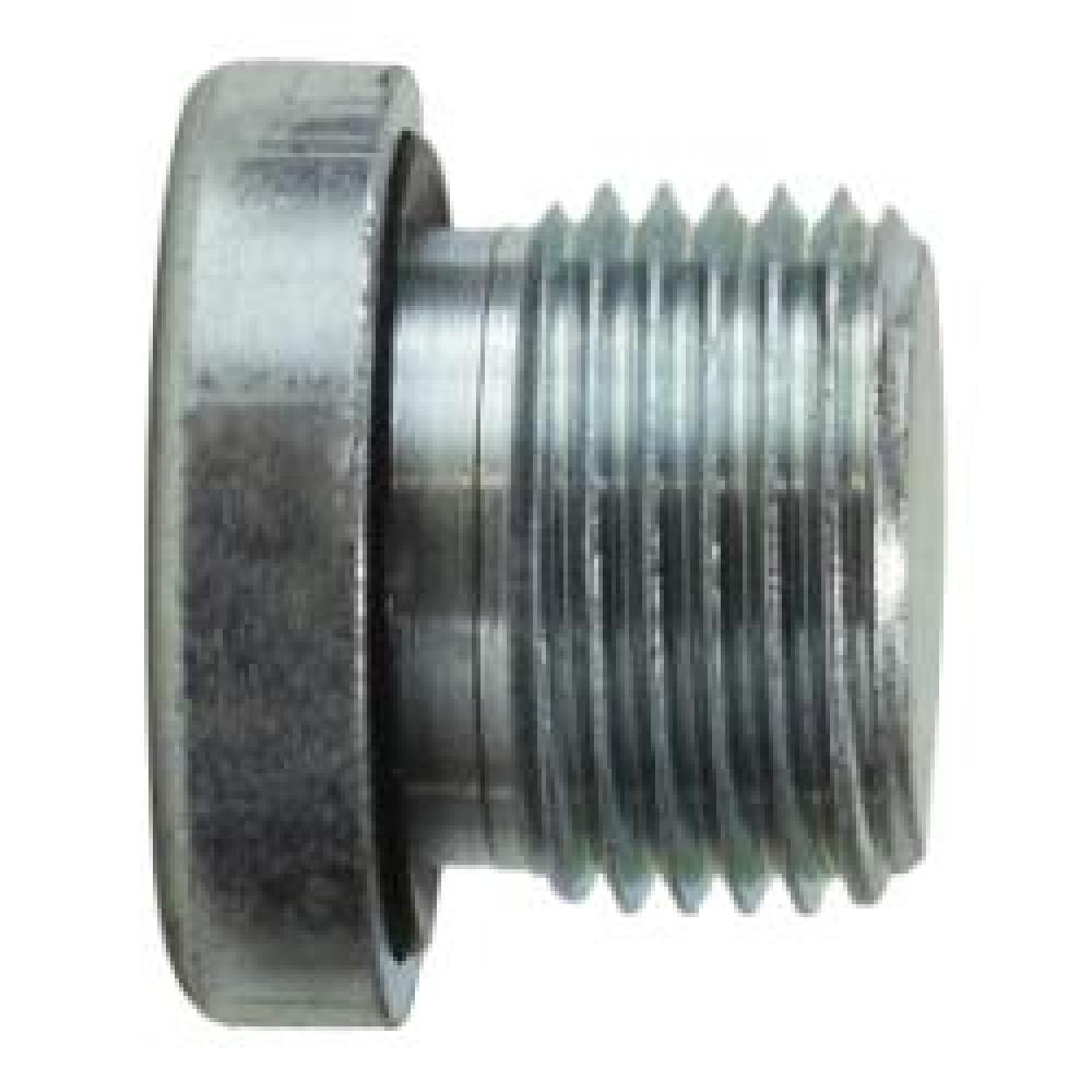 PLUG HEX HOL 1/4IN MALE BSPP STL