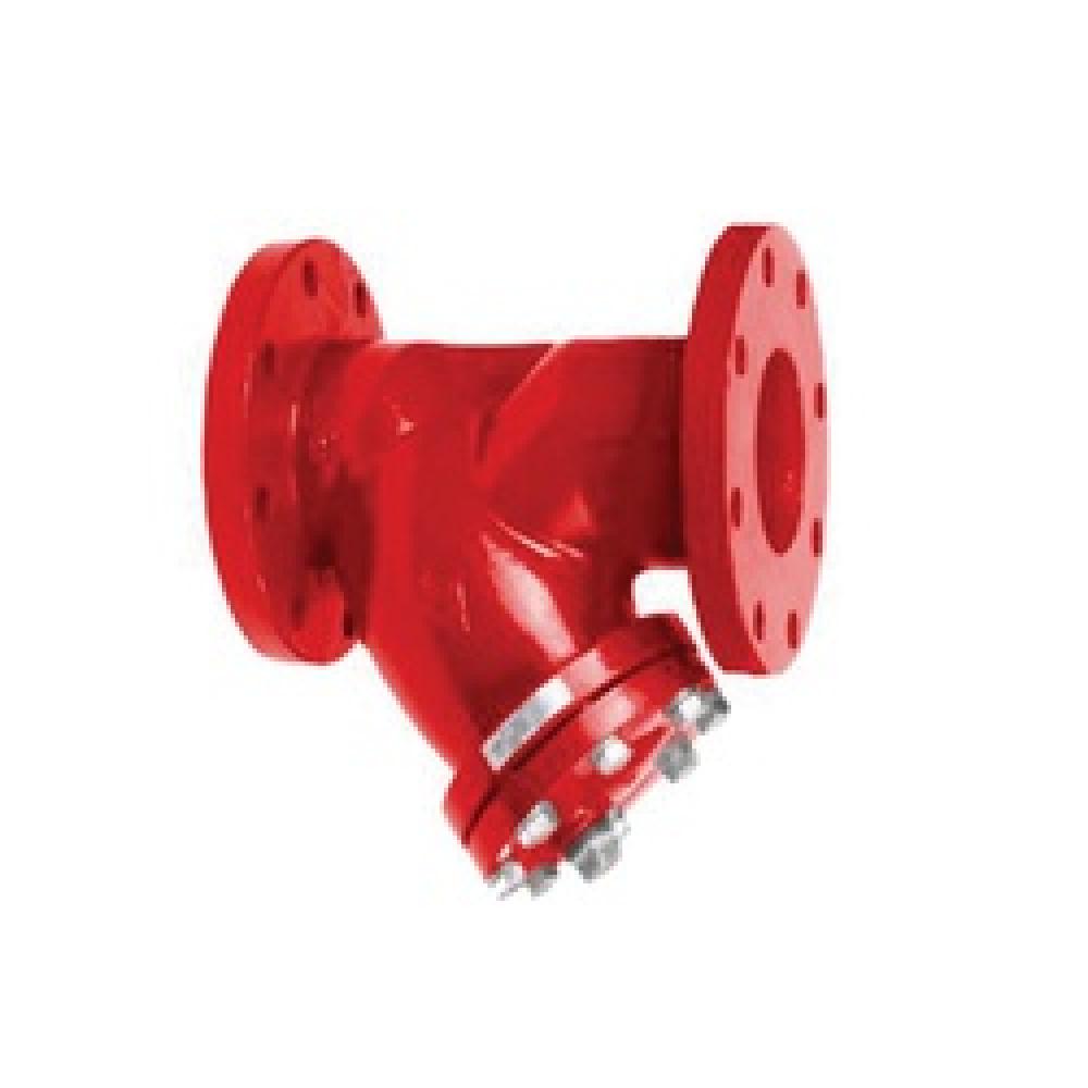 STRAINER WYE 4IN FLANGED DUCTILE IRON