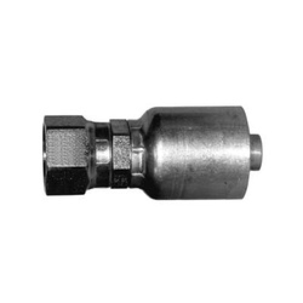 END HOSE STR HC 1-PC 9/16IN FEM JIC SWVL