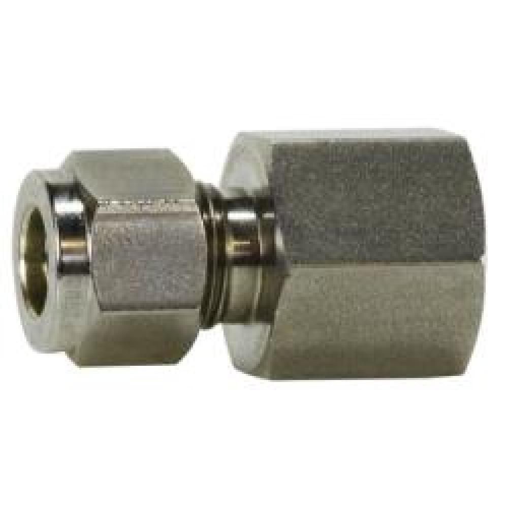 CONNECTOR 1/2IN TUBE OD 1/4IN FPT SST