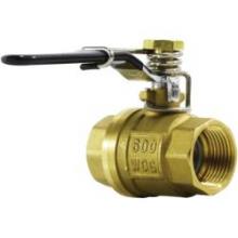 Buchanan 947105 - VALVE BALL 1IN FPT X FPT 600PSI BRS PTFE