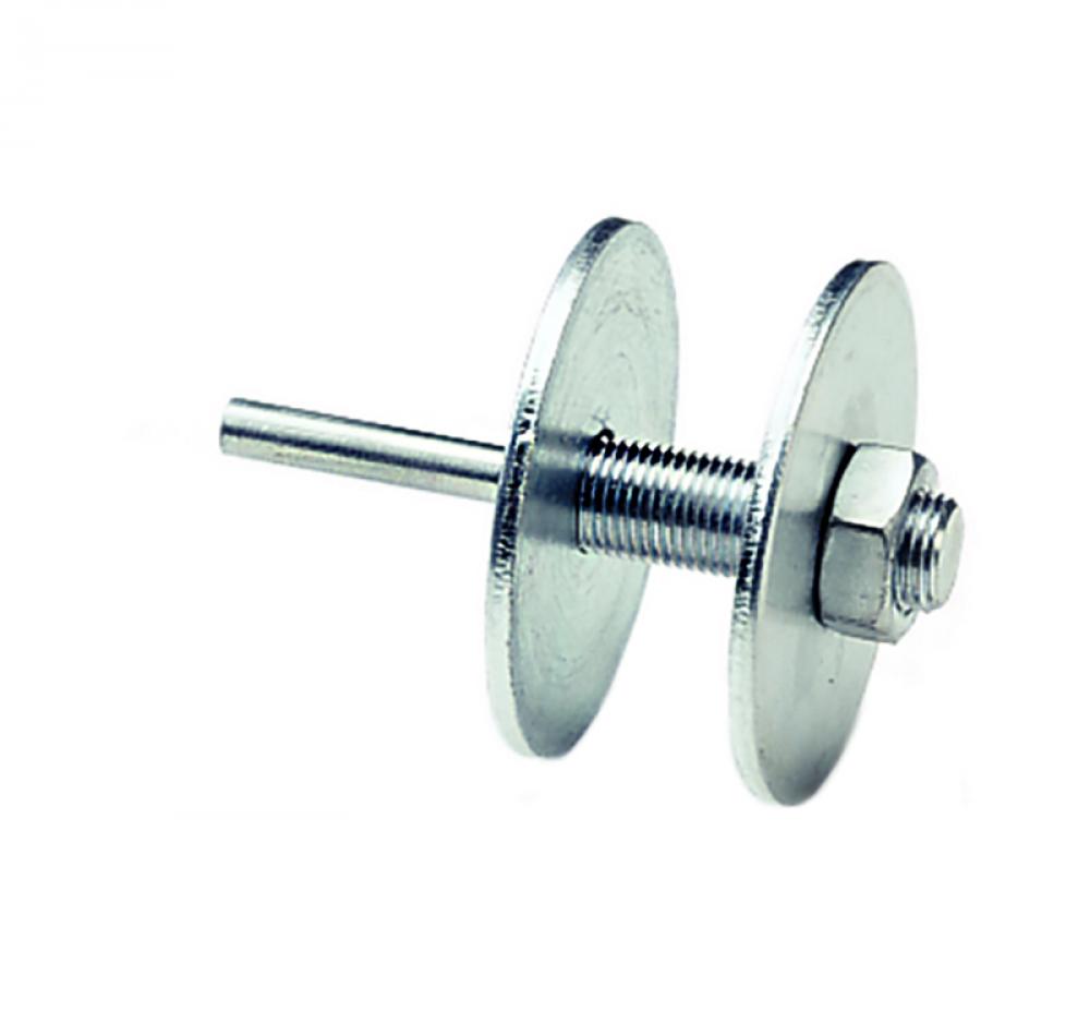0.31 in Mandrel for use on straight grinders and drills with 6in. FX wheels - 8 mm shaft