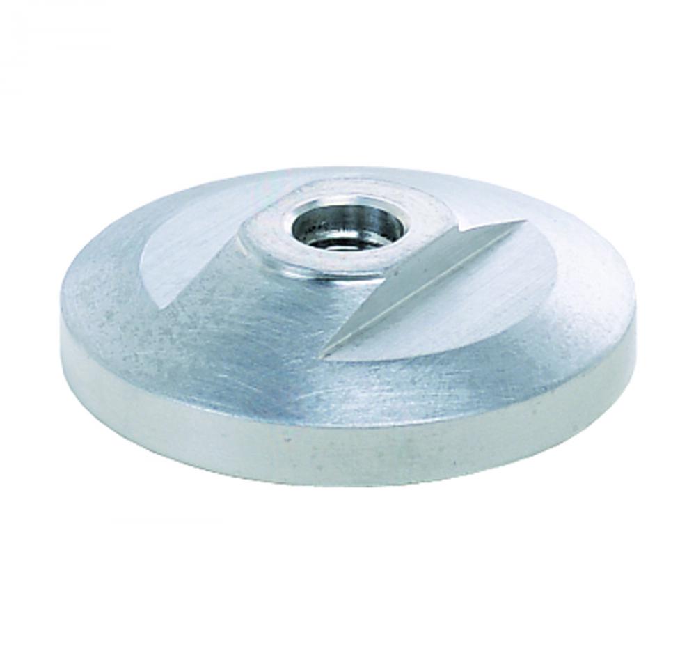 Mounting flange to mount 4in. type 27 grinding wheels on air grinders with 3/8in. - 24 spindle