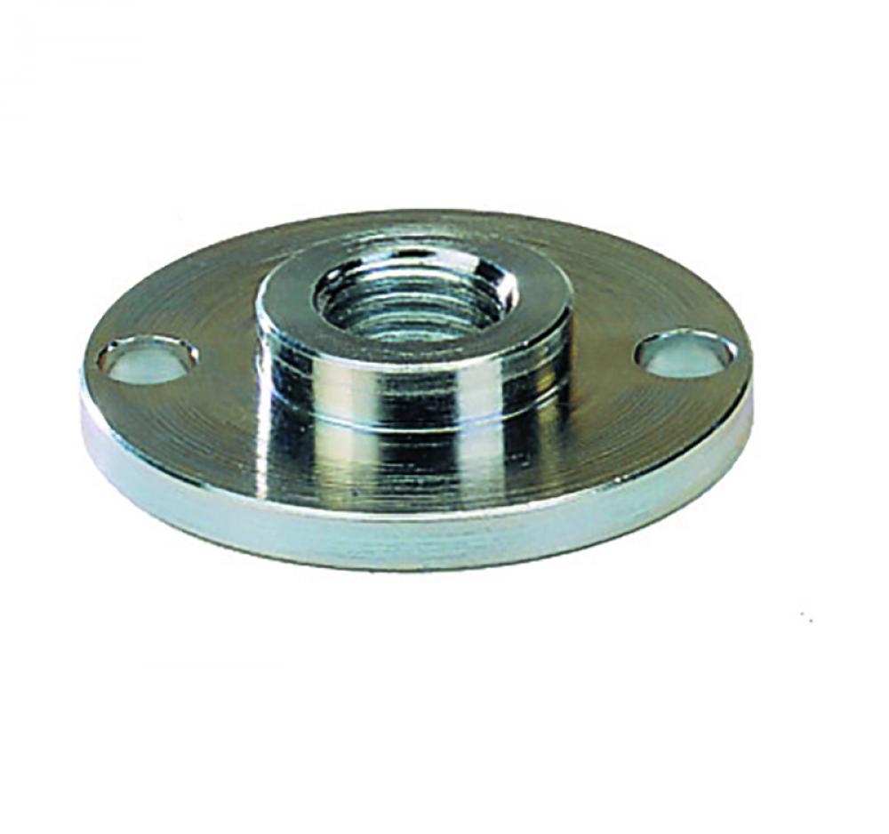 Clamping nut for use with extension 3/8in. - 24 thread to mount grinding wheels with 5/8in. arbor