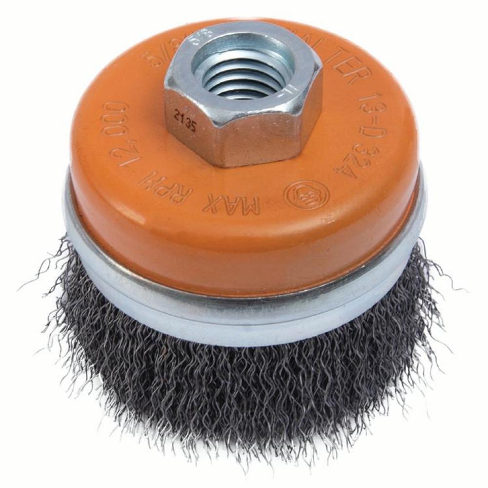 WALTER 5 5/8-11 CRIMPED CUP BRUSH