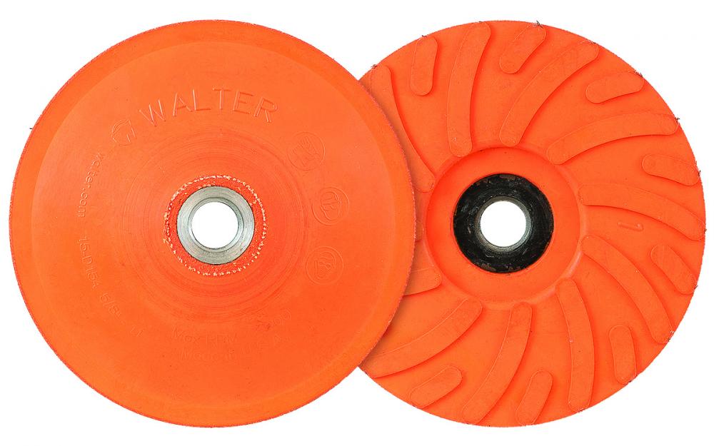 7&#34; X 5/8&#34;-11 RUBBER BACKING PAD