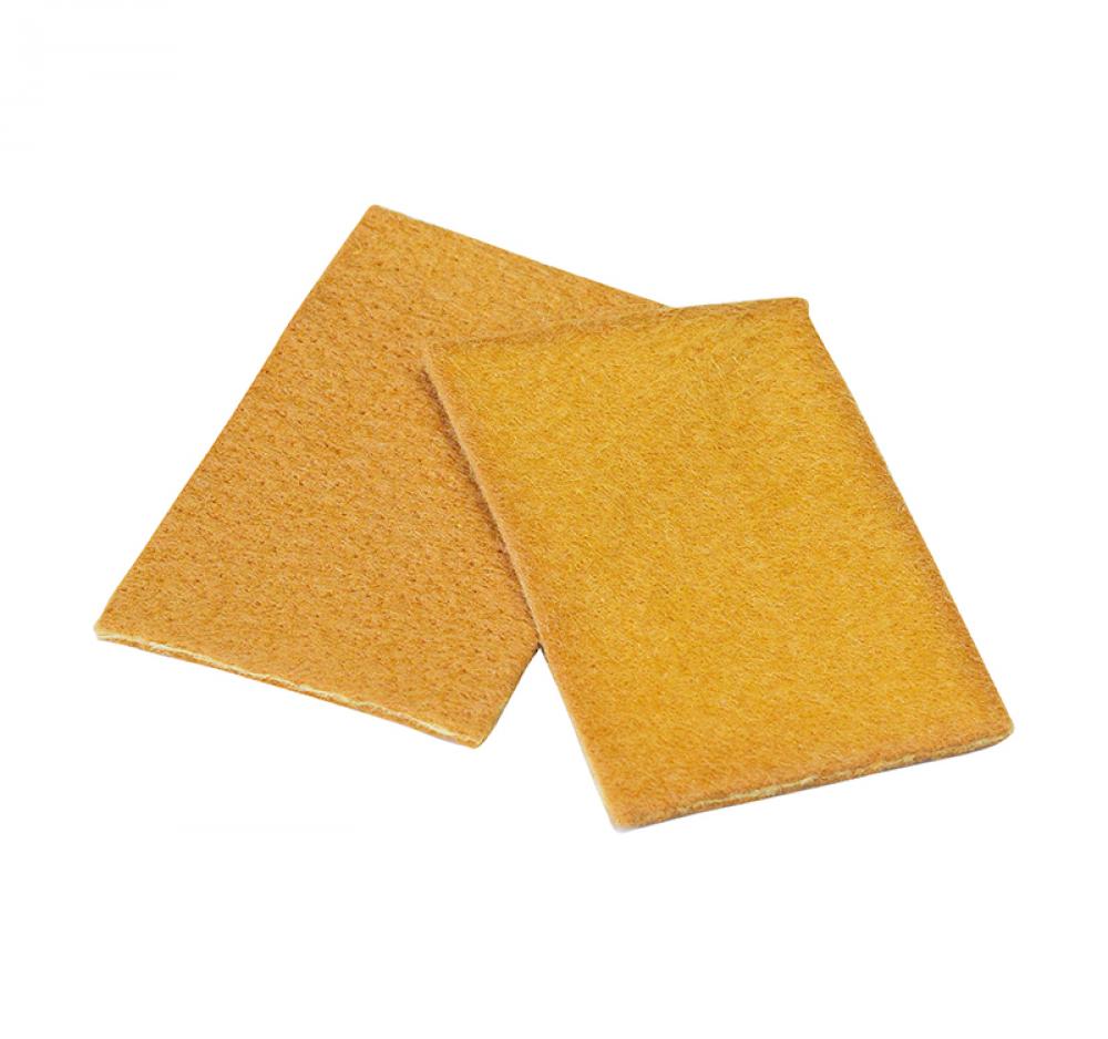 0.08 in. X 2.36 in. X 1.5 in. Inside corners cleaning pads