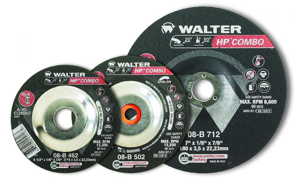 7 X 1 / 4 X 7 / 8 HIGH PERFORMANCE GRINDING WHEEL / PACKAGED IN