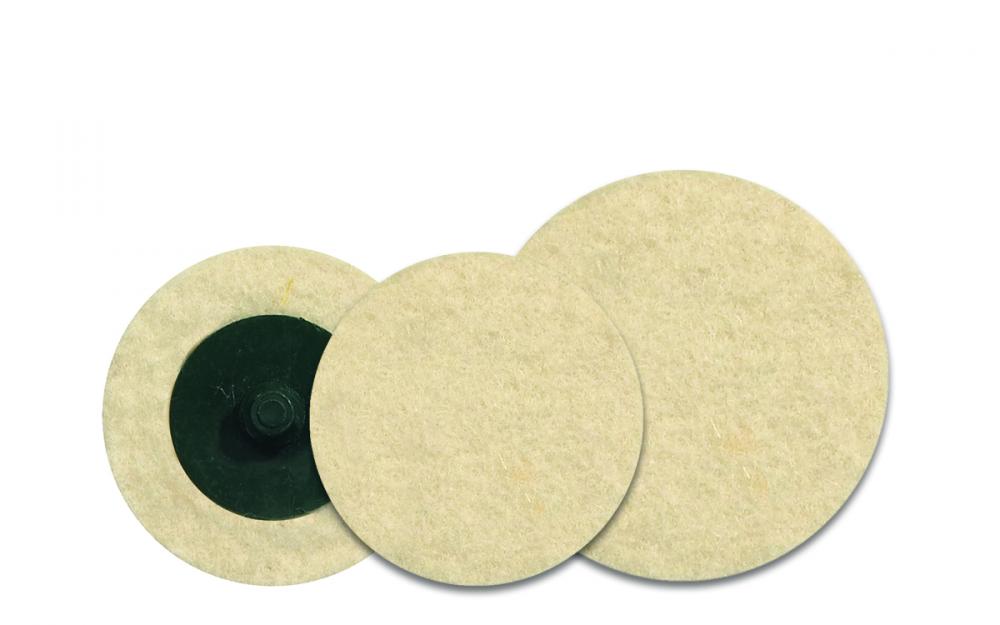 3 in. Grit Polish,  TWIST  Felt Discs