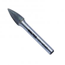 Walter Surface 01V046 - 3/8 in. X 3/4 in. X 1/4 in. type: Tapered (SG), 1/4in. Shank, Double Cut