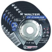 Walter Surface 11F152V - 5X3/64 ZIP STAINLESS TYPE 27-PKG 5