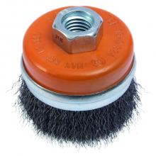 Walter Surface 13D324 - 3 in X 5/8in.-11 in Wire: .0118in. crimped , Cup brush crimped wires with ring