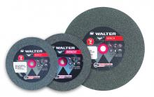 Walter Surface 12E348 - 6 in. X 1 in. X 1 in. Grade: 80 fine, type: 1, Bench grinding wheels