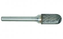 Walter Surface 01V606 - 3/8 in. X 3/4 in. X 1/4 in. type: Cylindrical round nose (SC), 1/4in. Shank, Double Cut