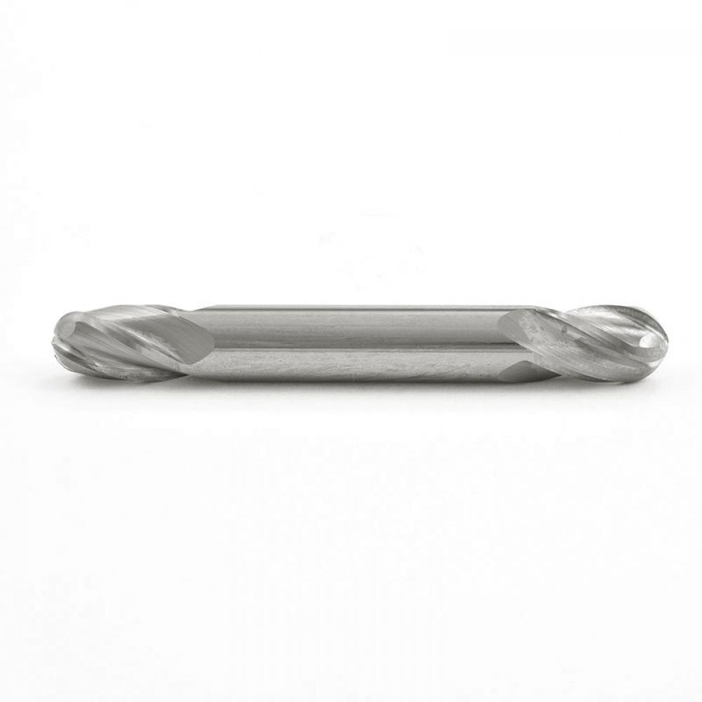1/8 X 1/8 4 FLUTE DOUBLE END BALL END SOLID CARBIDE END MILL