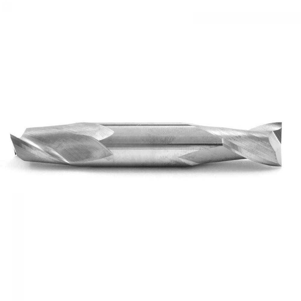 1/8 X 3/8 4 FLUTE DOUBLE END WELDON FLAT SOLID CARBIDE END MILL