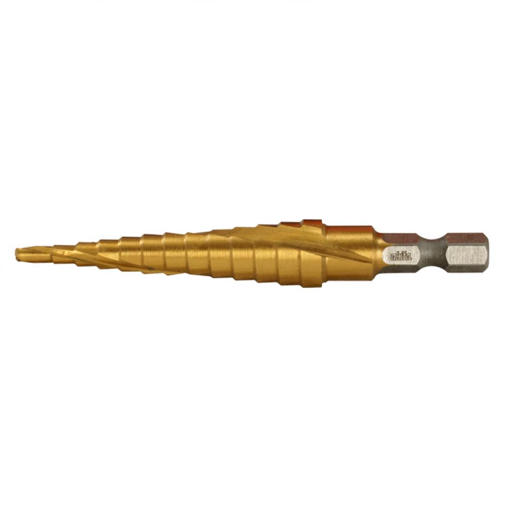 Spiral Flute Step Drill Bits