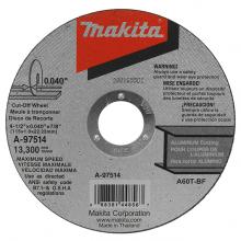 Makita A-97536-25 - Aluminum Thin Kerf Cut Off Wheels