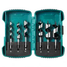 Makita T-02989 - 6 Pc Short Ship Auger Bit Kit