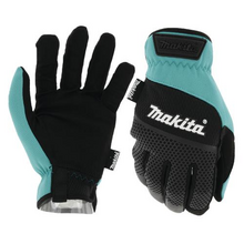 Makita T-04151 - UTILITY GLOVES, OPEN CUFF, TEAL M