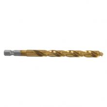 Makita D-23933 - 1/4" Hex HSS-TiN (Titanium-Nitride) Twist Drill Bits