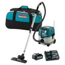 Makita VC005GLM11 - 40Vmax XGT Brushless 8 L Dry Vacuum Cleaner, 4.0Ah x1Kit