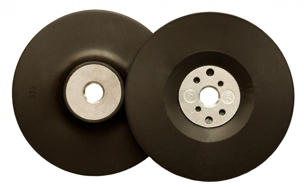 ST 358 C fibre disc back. pad, 5 Inch medium thread 5/8-11