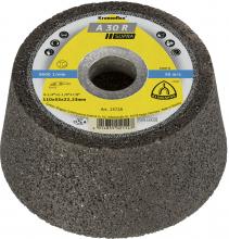 Klingspor Inc 13728 - A 30 R cup grinding wheel, 4-1/4 x 2-1/8 x 7/8 Inch depressed centre