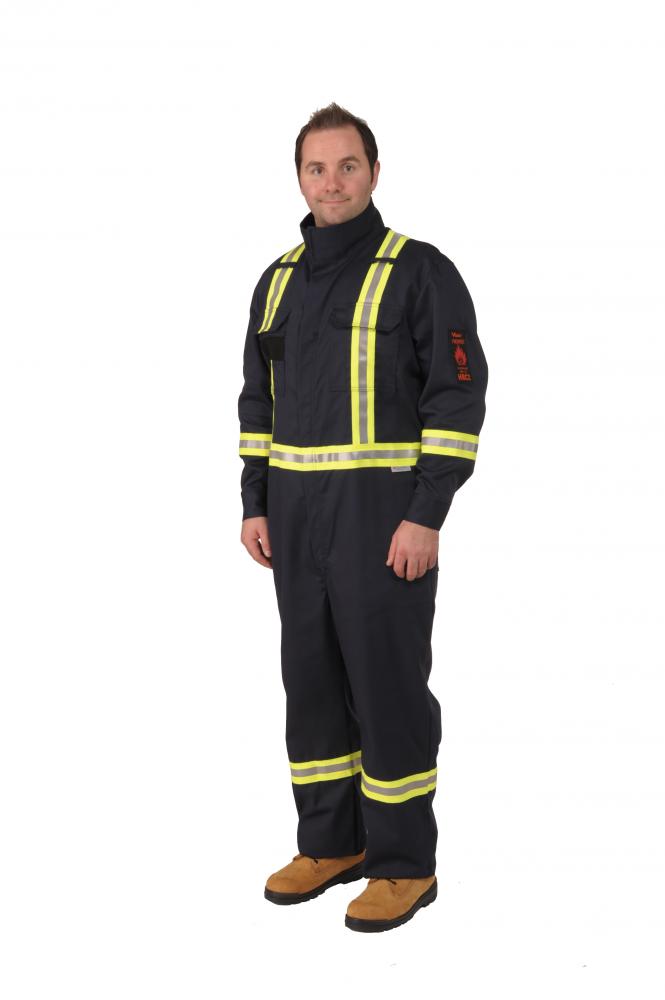 Viking Firewall FR CSA Striped Coveralls - 7 oz.