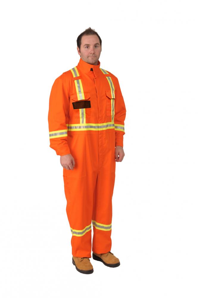 Viking Firewall FR CSA Striped Coveralls - 7 oz.