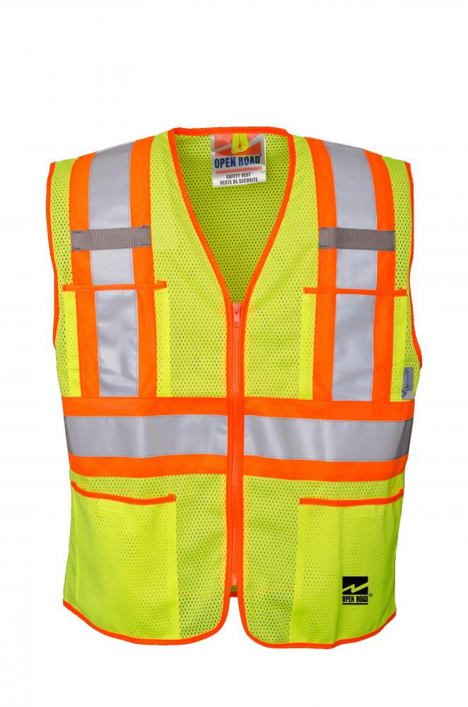 Open Road Zipper Survey Vest