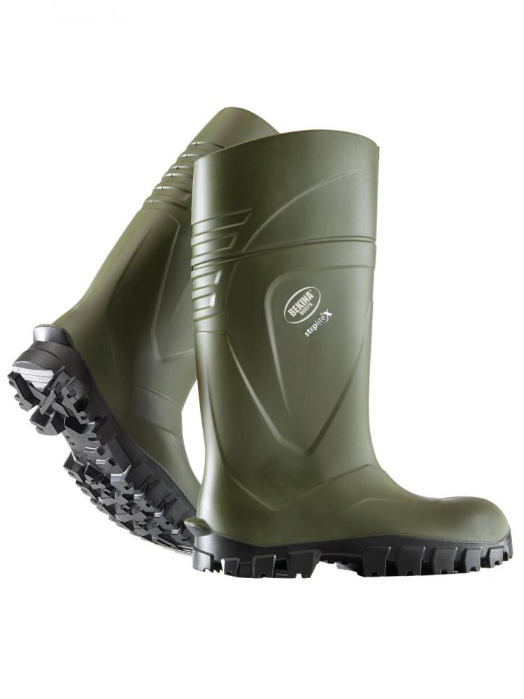 Bekina Steplite X&#34; Green PU Boots