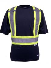Alliance Mercantile 6000N-XXXXL - Viking Safety Premium Lined T-Shirt, Poly/Cotton