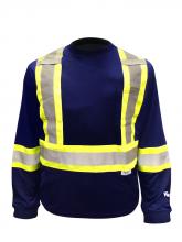 Alliance Mercantile 6015N-M - Viking Safety Long Sleeve Shirt, Poly