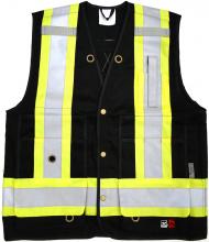 Alliance Mercantile 6165FR-XXXXL - Open Road FR Surveyor Safety Vest- 100% Cotton Treated Fabric