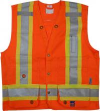 Alliance Mercantile 6165O-XXXXL - Open Road Surveyor Safety Vest
