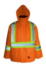 Alliance Mercantile 6326JO-XL - Open Road Hi-Vis 150D Insulated Rain Jacket
