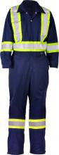 Alliance Mercantile VC20N-XL - Viking 270 GSM (8oz/yd.) Coverall-4" Vibrance Safety Stripes