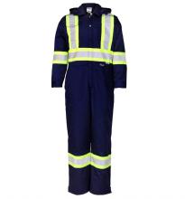 Alliance Mercantile VC50N-S - Viking 270 GSM (8oz/yd.)ThermoMAXX Insulated Coverall-4" Vibrance Safety Stripes