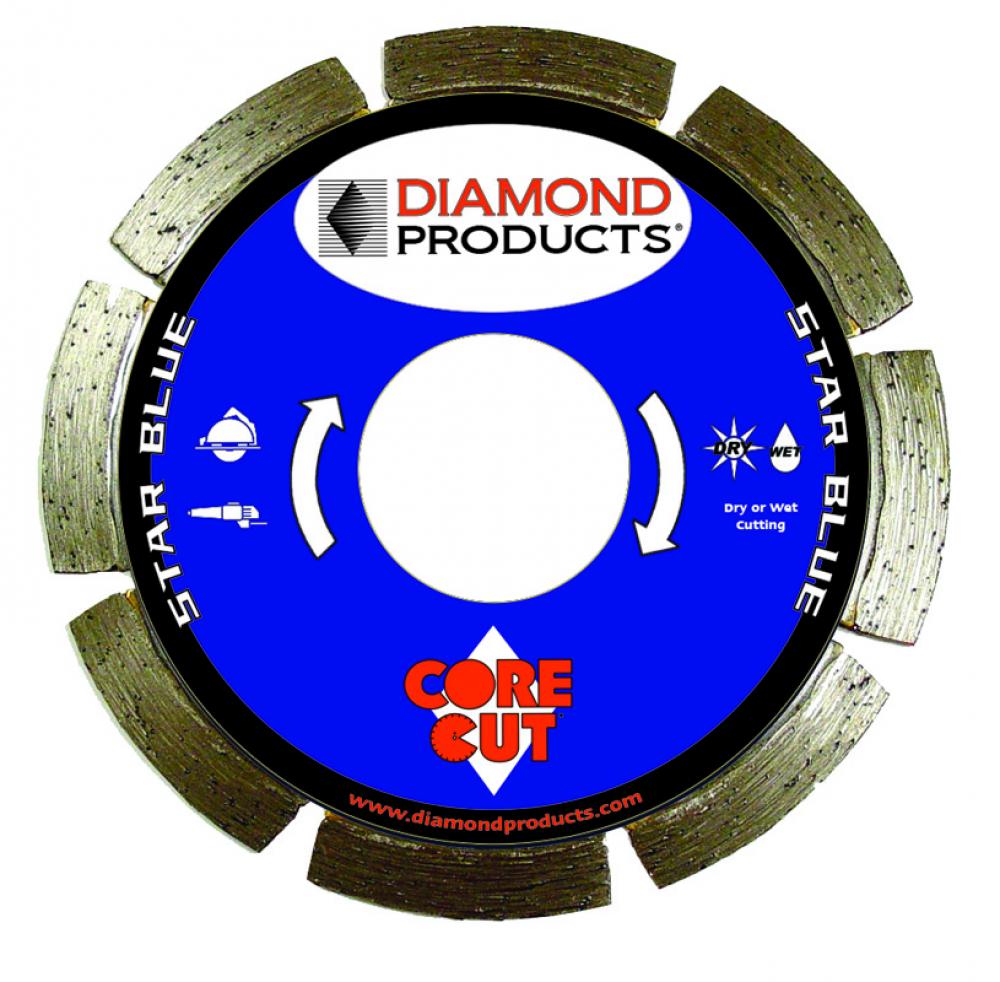 Star BlueSmall Diameter Diamond Blade
