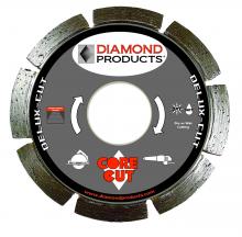 Diamond Products 20966 - 4â€ x .080 x 7/8â€ Delux-Cut Small Diameter Blade
