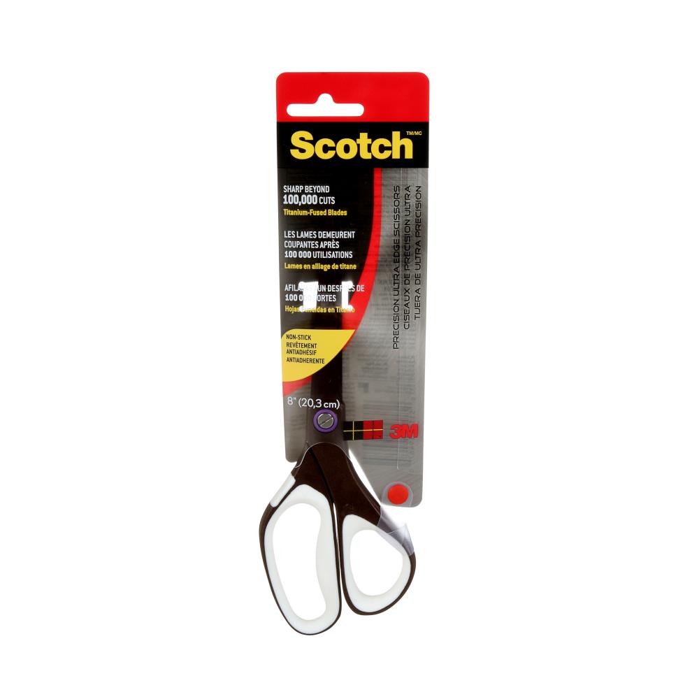 Scotch™ Precision Ultra Edge Scissors 1468TNSMXESF, Non-Stick, 20.3 cm (8 in), 1/Pack, 36/Case