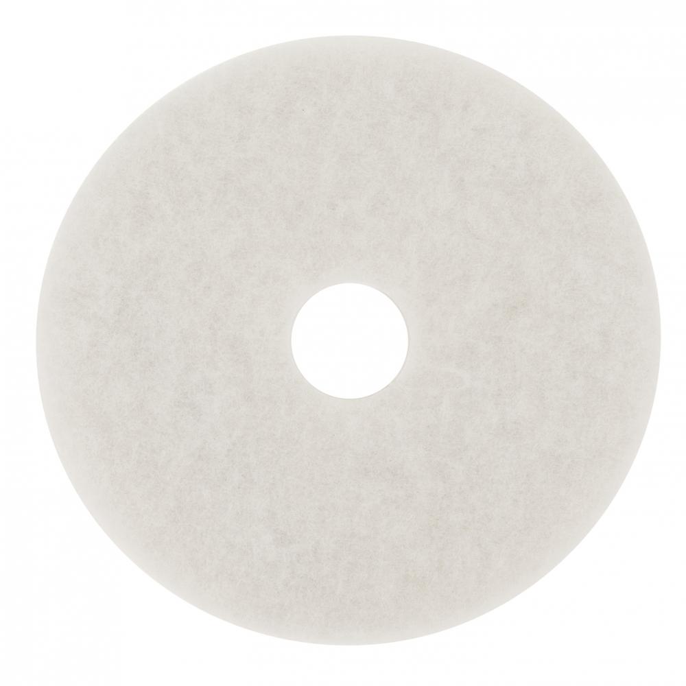 3M™ White Super Polish Pad, 4100, 280 mm (11 in)