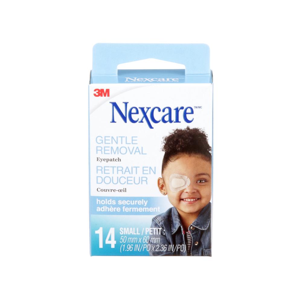 Nexcare™ Gentle Removal Eye Patch KRJ-14-CA, Small, 14/Pack