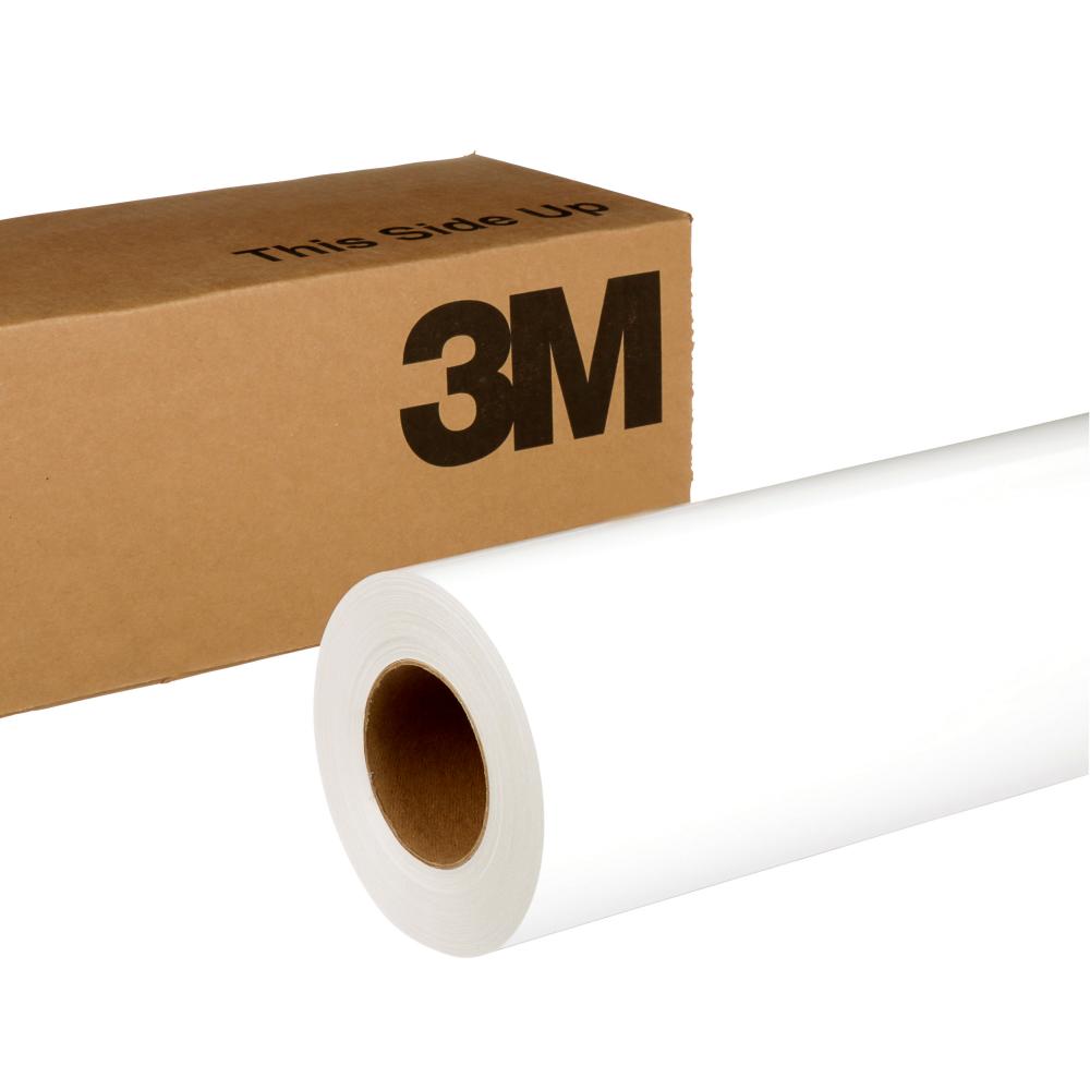 3M™ Print Wrap Film, IJ180MC-10, white, 30 in x 50 yd (76.2 cm x 45.7 m)