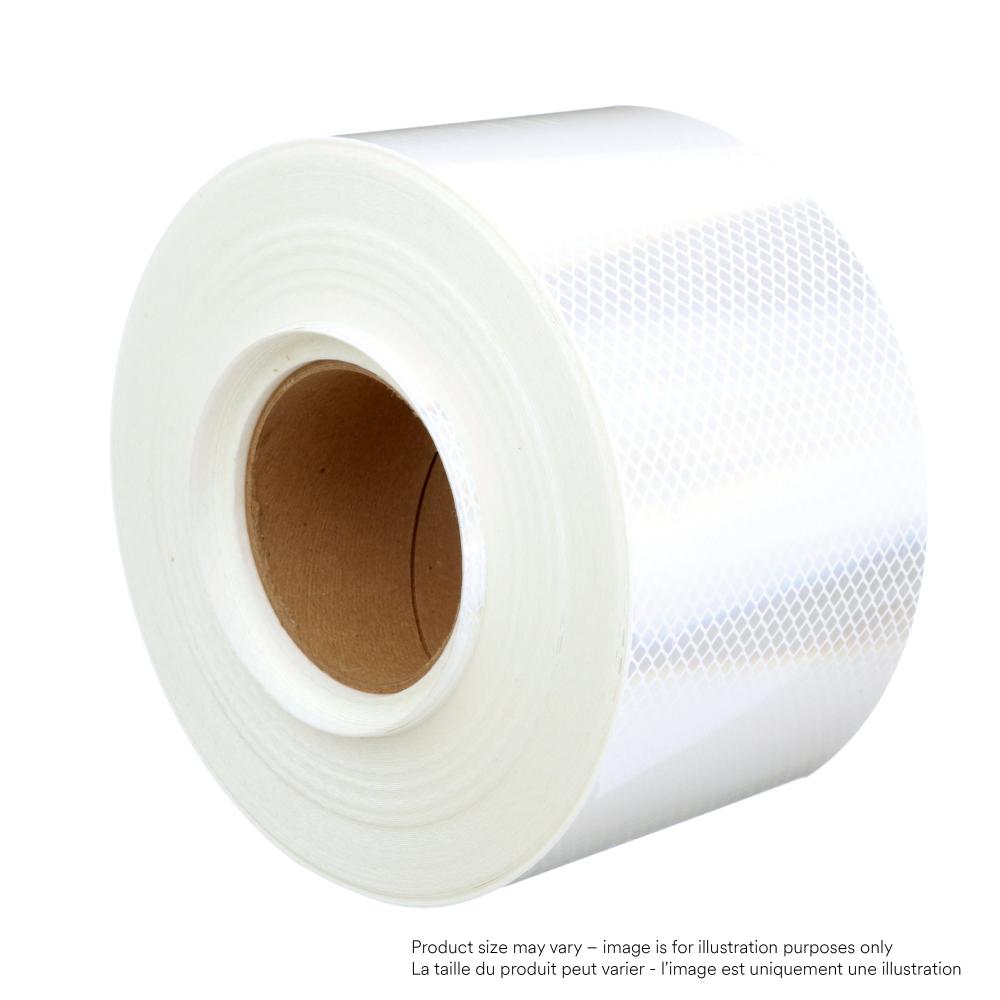 3M™ Diamond Grade™ Flexible Barrel Wrap Sheeting, 3910, white, 24 in x 50 yd