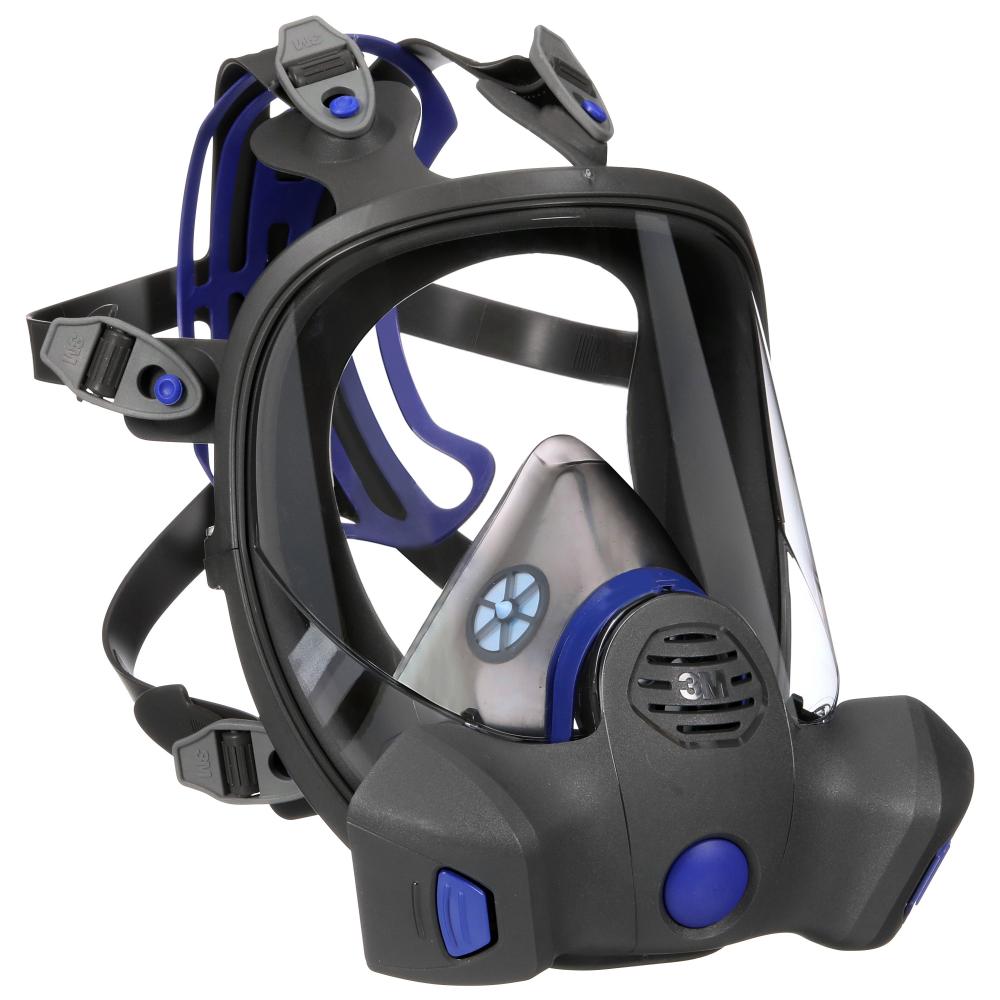 3M™ Secure Click™ Full Facepiece Reusable Respirator FF-801, Small, 4/Case