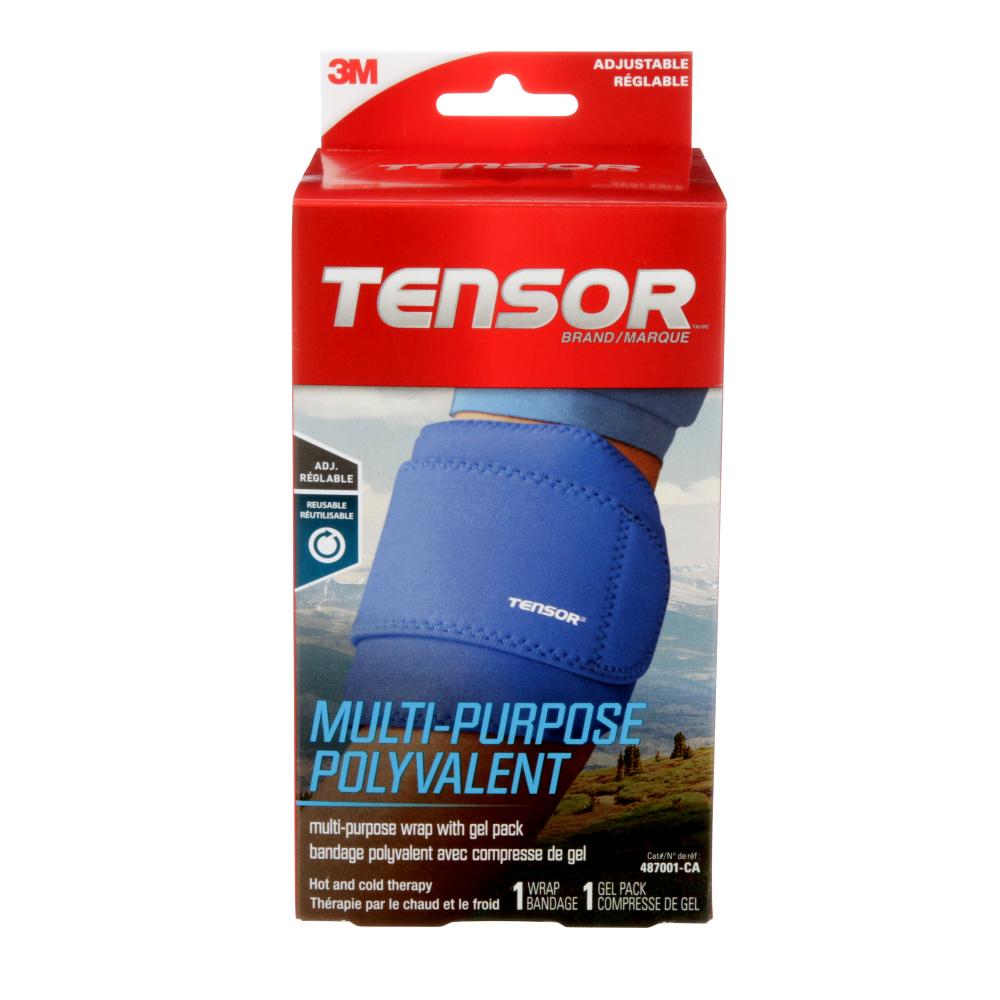 Tensor™ Cold/Hot Compress Multi Purpose Wrap, Blue