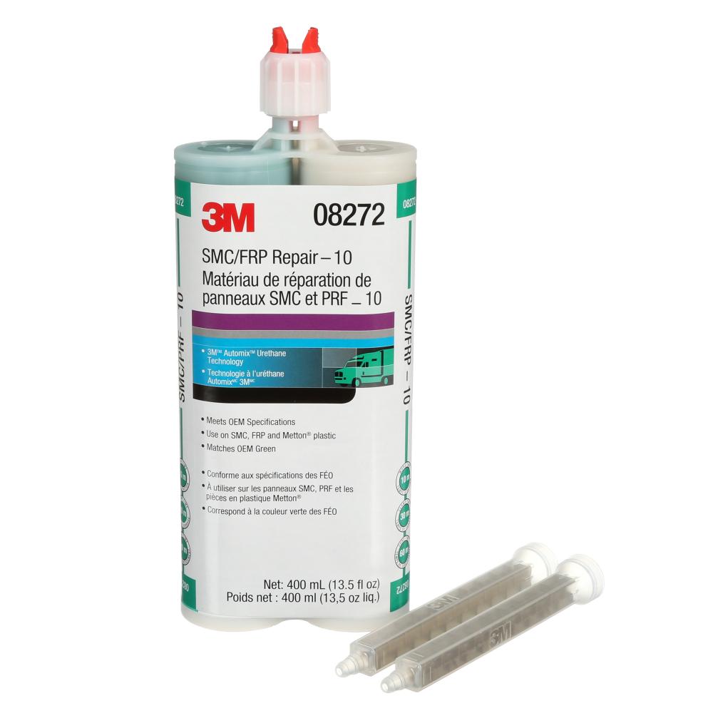 3M™ Sheet Molded Compound & Fibreglass Repair Adhesive, 08272, green, 10, 13.5 fl. oz. (400 ml)