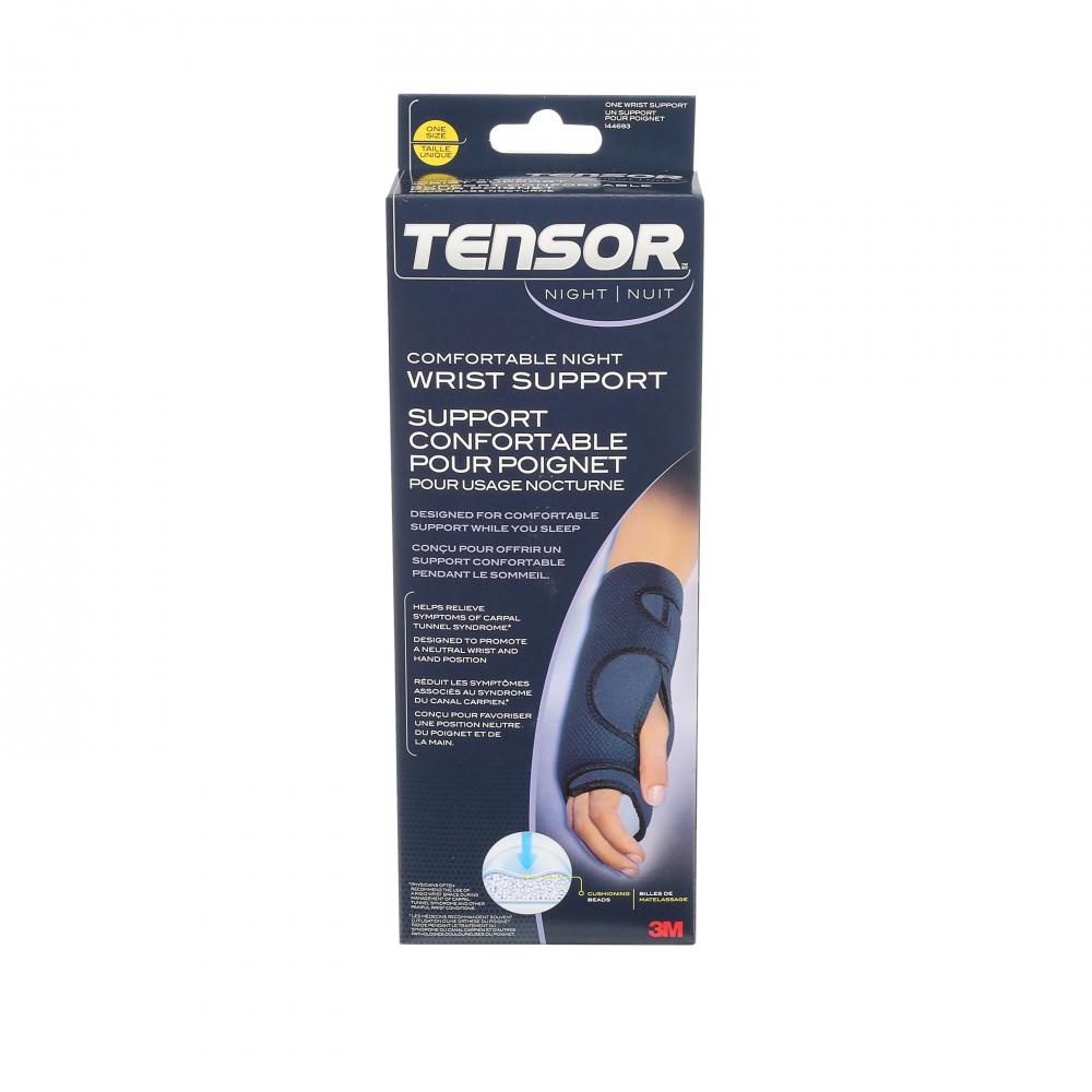 Tensor™ Night Comfortable Wrist Support, Blue, One Size